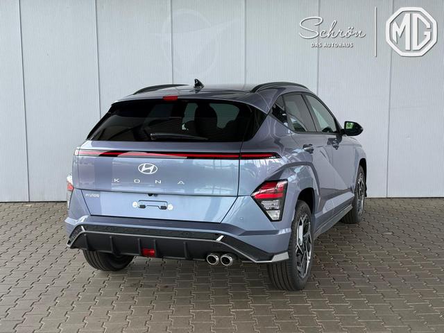 Hyundai KONA N-Line 1.6 T-GDI 2WD DCT / NAVI 4x SHZ + Lenkradheizung PDC V&H Kamera LED Keyless Alu 18" 
