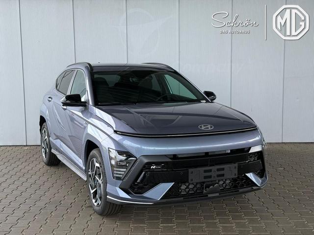 Hyundai KONA N-Line 1.6 T-GDI 2WD DCT / NAVI 4x SHZ + Lenkradheizung PDC V&H Kamera LED Keyless Alu 18" 