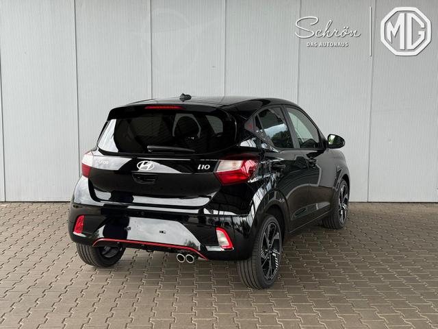 Hyundai i10 1.0 T-GDI 90 PS 5MT N Line 5 Sitzer / Navi Sitz + Lenkradheizung Klimaautomatik Einparkhilfe H Kamera 