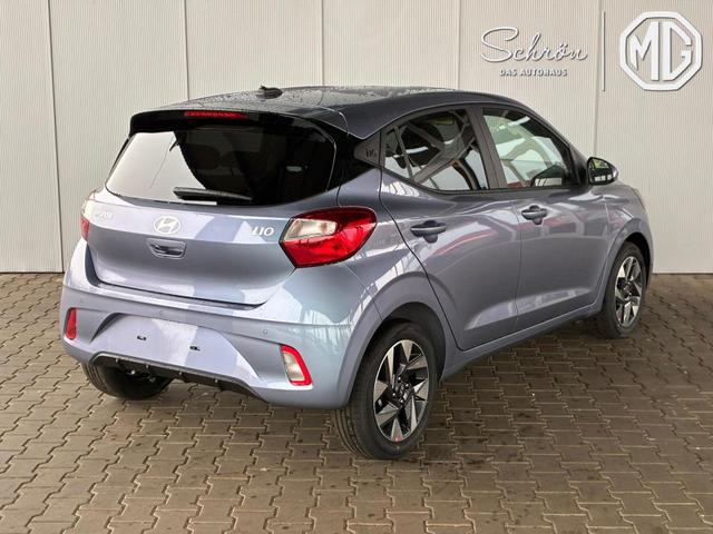 Hyundai i10 Advance 1.2 GDI Automatik / Rückfahrkamera Sitz + Lenkradheizung Navi Alu 15" 
