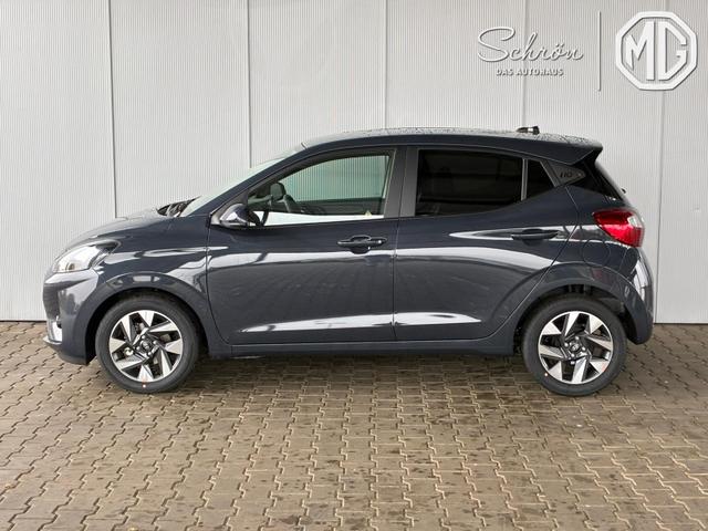 Hyundai i10 Advance 1.2 GDI Automatik / Rückfahrkamera Sitz + Lenkradheizung Navi Alu 15" 