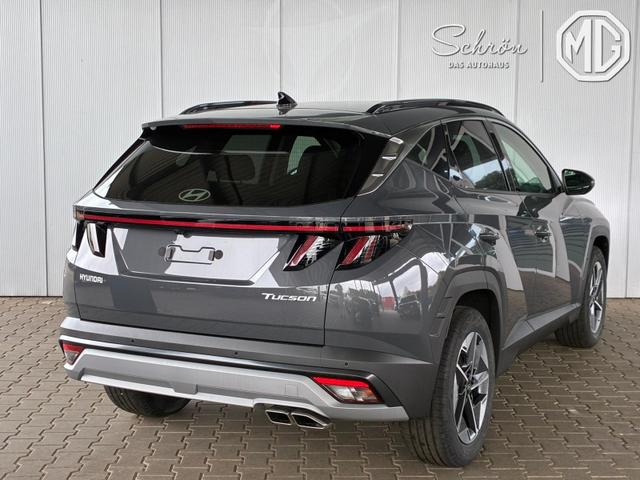 Hyundai TUCSON E-Motion 1.6 T-GDI 2WD 48V DCT / Panoramadach ACC Sitz + Lenkradheizung LED Navi PDC V&H Kamera Alu 18" 