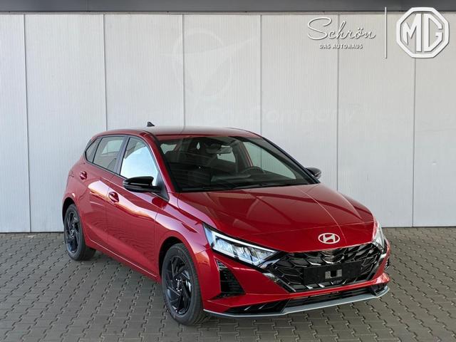 Hyundai i20 1.0 T-GDi 6 MT Go Plus Blackline / LED Sitz & Lenkr.Heiz./ PDC m.Kamera Navi Alu16 