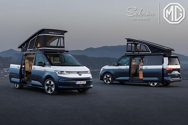 Volkswagen T7 California - Ocean 2.0 TDI 110 kW DSG 4 Sitze, Leichtmetallfelgen 18 Zoll "Toshima", Sommerk&uuml;che, Markise mit Schiene und Geh&auml;use links, Standheizung, Klimaautomatik, 230V Batterieladestation, 5 Jahre Werksgarantie