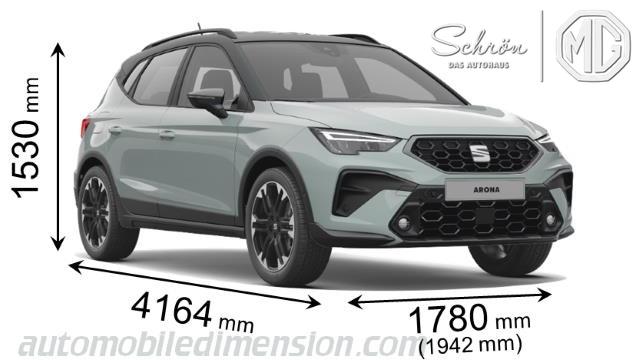 SEAT Arona - Style 1.0 TSI 85 kW 6G, LED-Lichtpaket mit Exklusiver Lichtsignatur, Winterpaket, Spiegel beheizb. + elektr. klappbar, dunkel eingef&auml;rbte Scheiben, Full Link, PDC,Klima, Vordersitze verstellbar,autom. Fernlichtregul., Klima, Licht & Sicht Paket