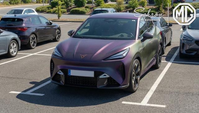 Cupra Raval - Dynamic Plus Plasma Vollelektrisch 155 kW (211 PS) Batterie netto 52 kW, 19 Zoll Leichtmetallfelgen, R&uuml;ckkamera, LED, PDC v+h, Radioanlage, induktive Telefon Ladestation,Winterpaket,, Zweifarbenlackierung