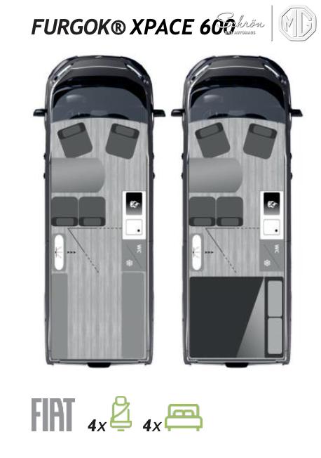 La Marca FurgoK XPace 600 Fiat 