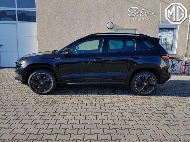Skoda / Karoq / Schwarz / Sportline / / AHK Automatik