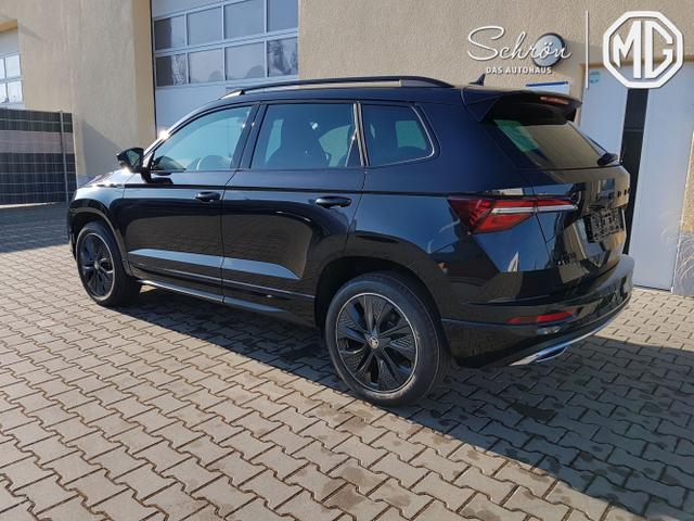 Skoda / Karoq / Schwarz / Sportline / / AHK Automatik