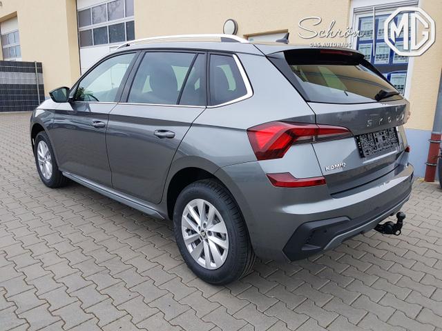 Skoda / Kamiq / Grau / Top Selection / AHK / Graphite Grau / Felge Cortadero silber , Beispielbilder, ggf. teilweise mit Sonderausstattung