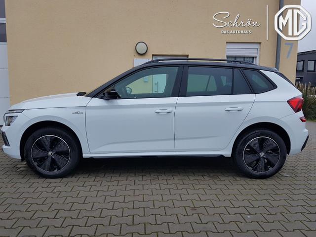 Skoda / Kamiq / Weiß / Monte Carlo AHK / / , Beispielbilder, ggf. teilweise mit Sonderausstattung