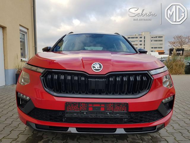 Skoda / Kamiq / Rot / Monte Carlo / / , Beispielbilder, ggf. teilweise mit Sonderausstattung