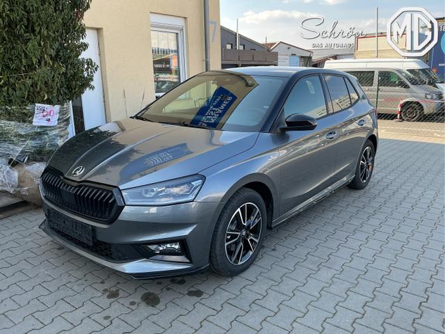 Skoda Fabia - Monte Carlo 5J. Garantie Beheizbare WS Dppelter Kofferraumboden Klimaauto 16 Zoll LM Bi-LED Kamera Kessy