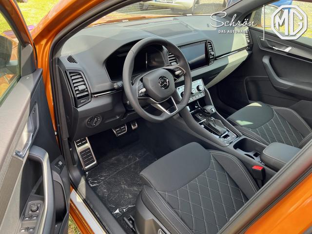 Skoda Karoq - Sportline ***LAGERND *AHK*SIDE-ASSIST*CANTON*360 GRAD KAMERA***