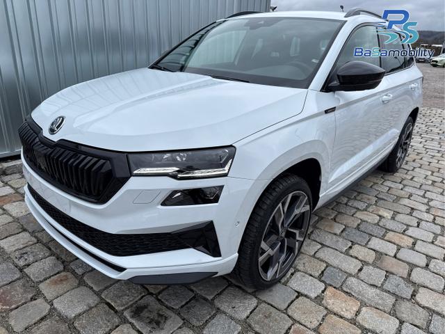 Skoda Karoq - Sportline 1,5 TSI 150 PS DSG -5 Jahre Garantie-Navi-4x Sitzheizung-Canton Sound-Anh&auml;ngerkupplung-LED-Matrix-AppleCarPlay-Android-Auto-ACC-Kessy-2-Zonen-Klimaautomatik-19''Alu-Sofort