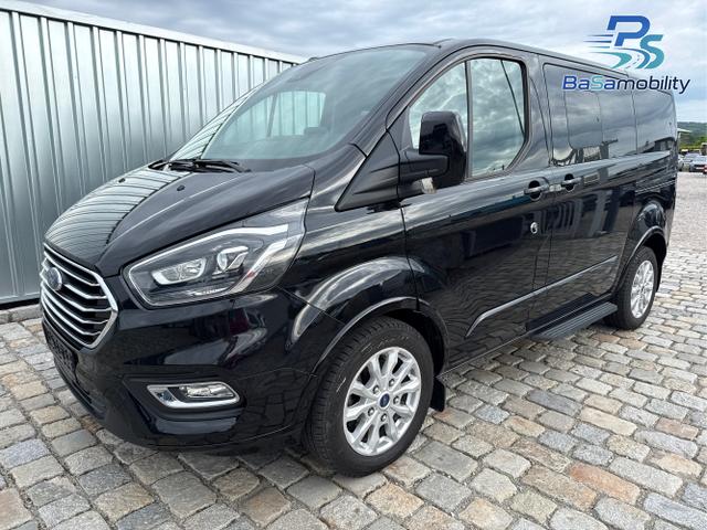 Ford Tourneo Custom - Titanium 2.0 TDCI 136 kW/185 PS - 6-Gang-Schaltgetriebe NAVI-DAB-Bluetooth-AppleCarPlay&AndroidAuto-Tempomat-Klimaanlage-8Sitzer-AHK-PDC 2x & Kamera-sofort verf&uuml;gbar