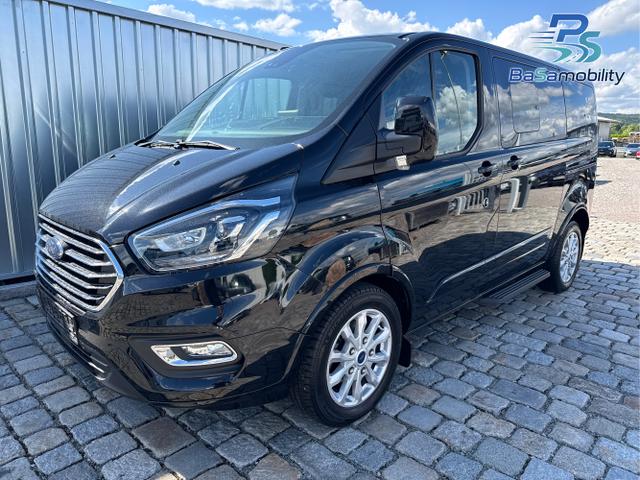 Ford Tourneo Custom - Titanium 2.0 TDCI 136 kW/185 PS - 6-Gang-Schaltgetriebe NAVI-DAB-Bluetooth-AppleCarPlay&AndroidAuto-Tempomat-Klimaanlage-8Sitzer-AHK-PDC 2x & Kamera-sofort verf&uuml;gbar