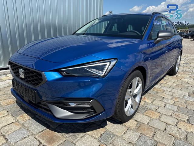 SEAT Leon Sportstourer - FR 1.5 eTSI Mild-Hybrid 150PS 7DSG - 5 Jahre GARANTIE-Anh&auml;ngerkupplung-MATRIX LED-WINTER-SHZ-ACC-Klimaautomatik 3Zonen-beheiz.Lenkrad-NAVI-Ambiente-2xPDC-R&uuml;ckfahrkamera-ALU17"-DAB-elektr. Fensterheber-RDKS-Sunset-USB-Sofort