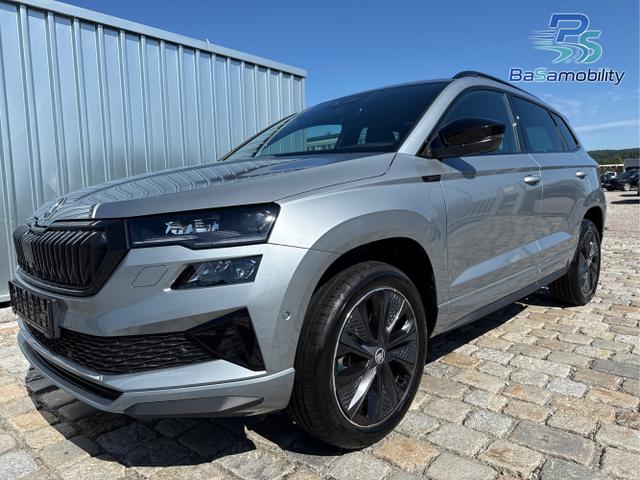 Skoda Karoq - Sportline 1,5 TSI 150 PS DSG -5 Jahre Garantie-Navi-4x Sitzheizung-Canton Sound-Anh&auml;ngerkupplung-LED-Matrix-AppleCarPlay-Android-Auto-ACC-Kessy-2-Zonen-Klimaautomatik-18''Alu-Sofort