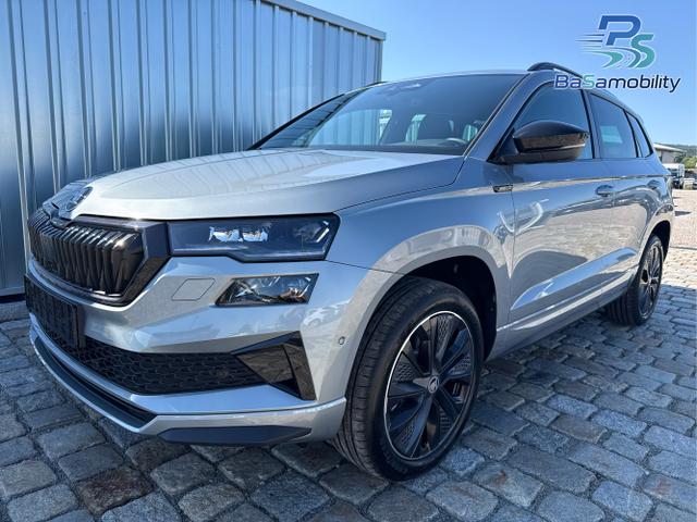Skoda Karoq - Sportline 1,5 TSI 150 PS DSG -5 Jahre Garantie-Navi-4x Sitzheizung-Canton Sound-Anh&auml;ngerkupplung-LED-Matrix-AppleCarPlay-Android-Auto-ACC-Kessy-2-Zonen-Klimaautomatik-18''Alu-Sofort