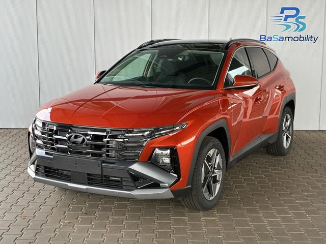 Hyundai TUCSON - E-Motion 1.6 T-GDI 2WD 48V DCT / Panoramadach ACC Sitz + Lenkradheizung LED Navi PDC V&H Kamera Alu 18"