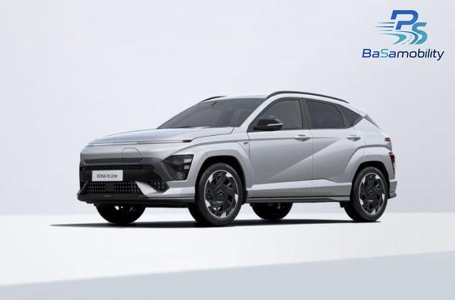Hyundai KONA Elektro - N-Line 64,8 kWh / Bose ACC PDC V&H + Kamera Keyless Sitz Lenkradheiz. LED Alu 19"