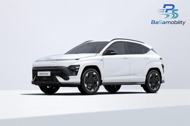Hyundai KONA Elektro - N-Line 64,8 kWh / Bose ACC PDC V&H + Kamera Keyless Sitz Lenkradheiz. LED Alu 19"