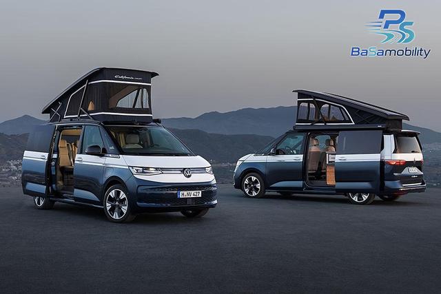 Volkswagen T7 California - 1.5 TSI PHEV 180 kW DSG 4 Motion, 5 Sitze , 17 Zoll Leichtmetallfelgen. f&uuml;nf Jahre Garantie, Markise, Schiene u. Geh&auml;use links, 6 Sitze, Klima,