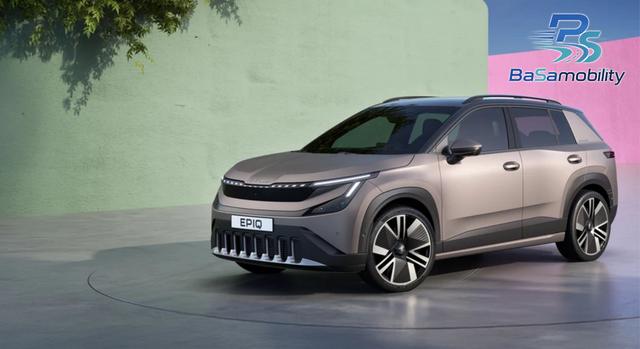 Skoda Epiq - Selection 155 KW (210 PS) Batterie 66 kW, Klimaautomatik 1 Zone, Leichtmetallfelgen 17 Zoll"Guan", ACC, Full-LED, AHK Vorbereitung,PDC , Infotainment 13, Side Assit, Full Airbags, Licht & Sicht Paket,Dachreling,Au&szlig;enspiegel abblendbar,Smart Link,