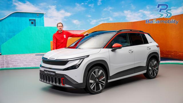 Skoda Epiq - First Edition 155 kW /210 PS) Batterie 55 kW; Klimaautomatik 2 Zonen, 18 Zoll Alur&auml;der, Phone Box, AHK Vorbereitung, Sitzheizung,ACC prediktiv,Kessy Full, LED Alarmanlage, PDC v+h, Sun Set, 4 j.Garantie