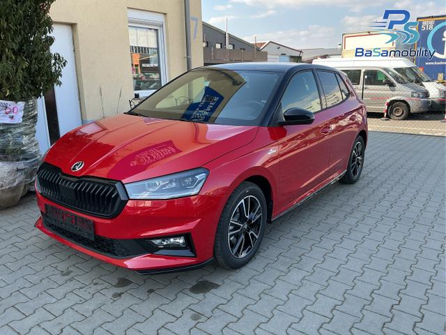 Skoda Fabia - Monte Carlo 5J. Garantie ACC Beheizbare WS Doppelter Kofferraumboden Klimaauto 16 Zoll LM Bi-LED Kamera Kessy