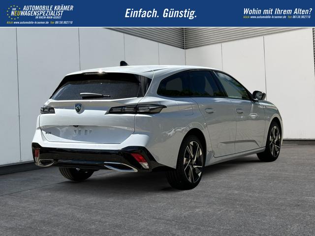 Peugeot / 308 SW / Weiß / / / EAT8+SHZ+AGR+KAMERA+ACC+KLIMA+LED+PDC+17 ALU
