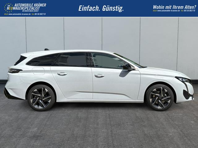 Peugeot / 308 SW / Weiß / / / EAT8+SHZ+AGR+KAMERA+ACC+KLIMA+LED+PDC+17 ALU