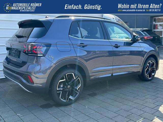 Volkswagen T-Cross R-Line 1.0 TSI DSG AHK*Android Auto*SHZ*Matrix-LED*Kamera*Keyless*18" 