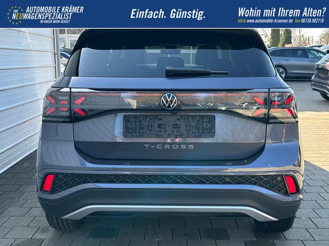 Volkswagen T-Cross R-Line 1.0 TSI DSG AHK*Android Auto*SHZ*Matrix-LED*Kamera*Keyless*18" 