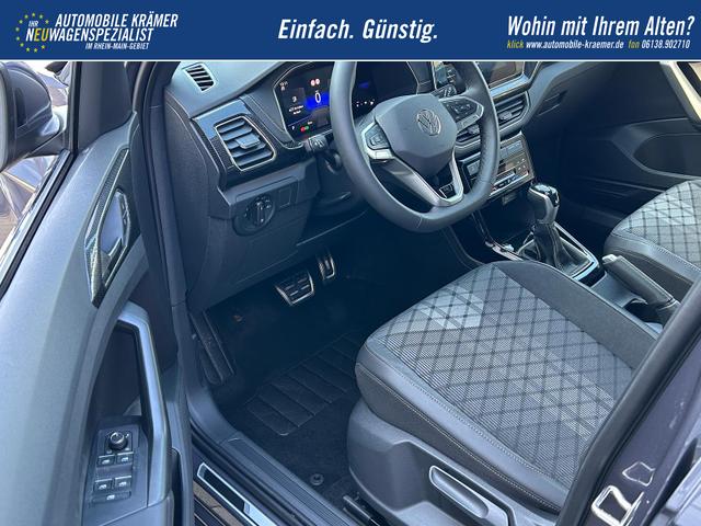 Volkswagen T-Cross R-Line 1.0 TSI DSG AHK*Android Auto*SHZ*Matrix-LED*Kamera*Keyless*18" 