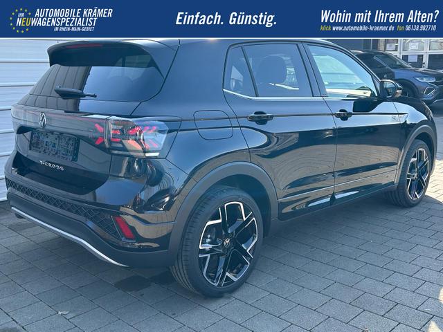 Volkswagen T-Cross R-Line 1.0 TSI DSG AHK*Android Auto*SHZ*Matrix-LED*Kamera*Keyless*18" 