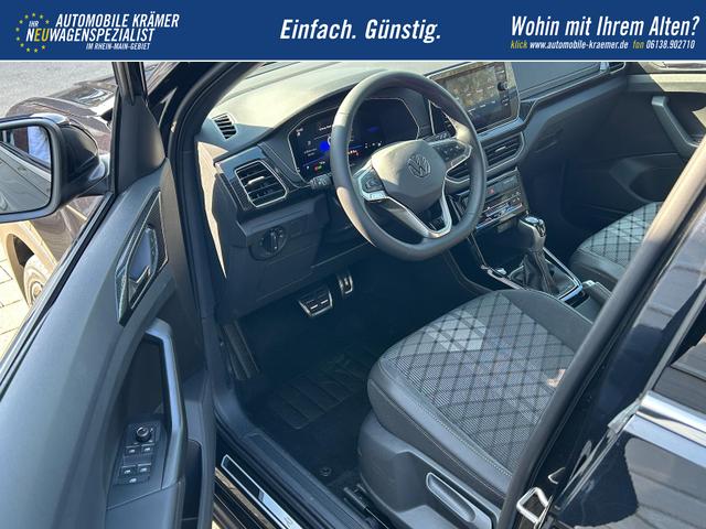 Volkswagen T-Cross R-Line 1.0 TSI DSG AHK*Android Auto*SHZ*Matrix-LED*Kamera*Keyless*18" 