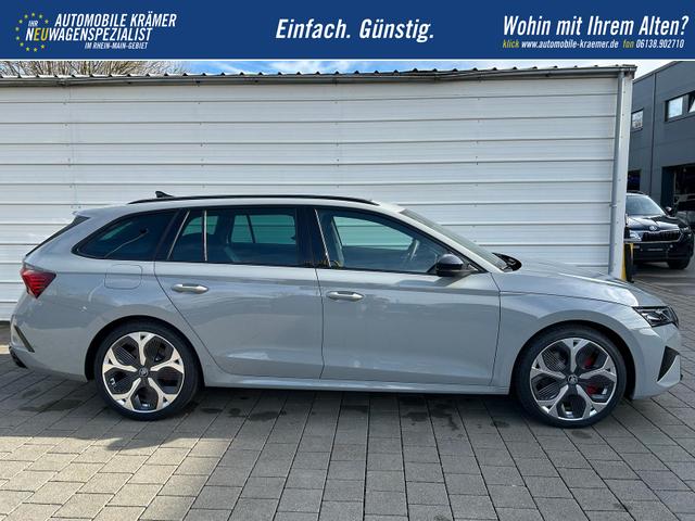 Skoda Octavia Combi RS Kombi 2.0 TSI DSG 265 PS AHK*Panorama*DCC*19"*Android Auto*Navi*SHZ*360&deg;*E-Heck 