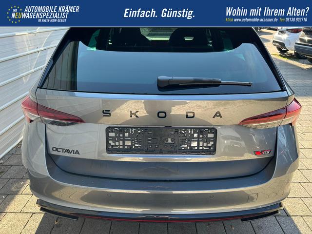 Skoda Octavia Combi RS Kombi 2.0 TSI DSG 265 PS AHK*Panorama*DCC*19"*Android Auto*Navi*SHZ*360&deg;*E-Heck 