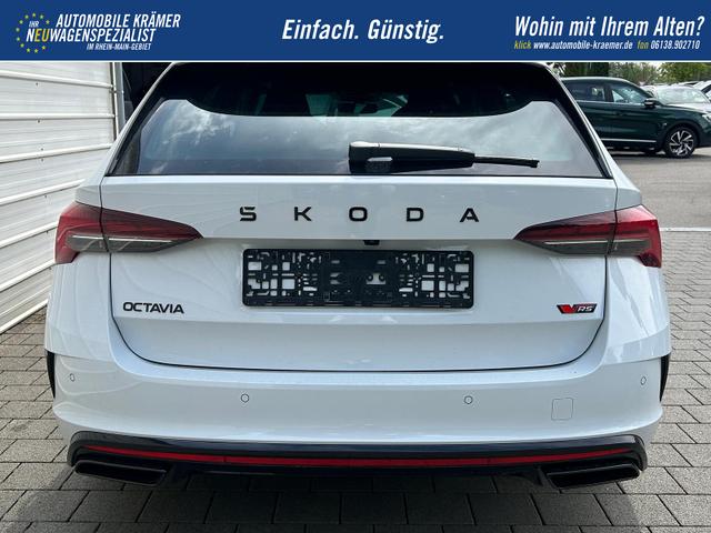 Skoda Octavia Combi RS Kombi 2.0 TSI DSG 265 PS AHK*Panorama*DCC*19"*Android Auto*Navi*SHZ*360&deg;*E-Heck 