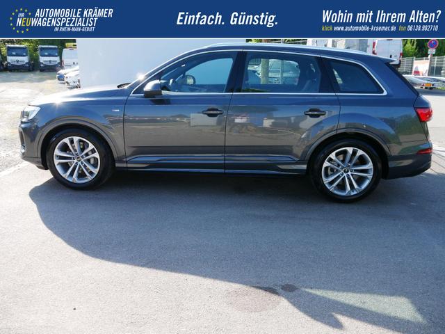 Audi Q7 S line 45 TDI*4X4*AHK*LED*7-SITZE*20 ZOLL*PANO*KAMERA*NAVI*LUFTFEDRUNG 