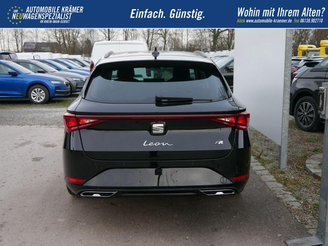 Seat Leon Sportstourer FR Kombi 2.0 TDI DSG*NAVI*ACC*5J-GARANTIE*AHK-SCHWENKBAR*SOFORT-VERFÜGBAR*PDC*LED*SHZ*KLIMA*18-ZOLL 