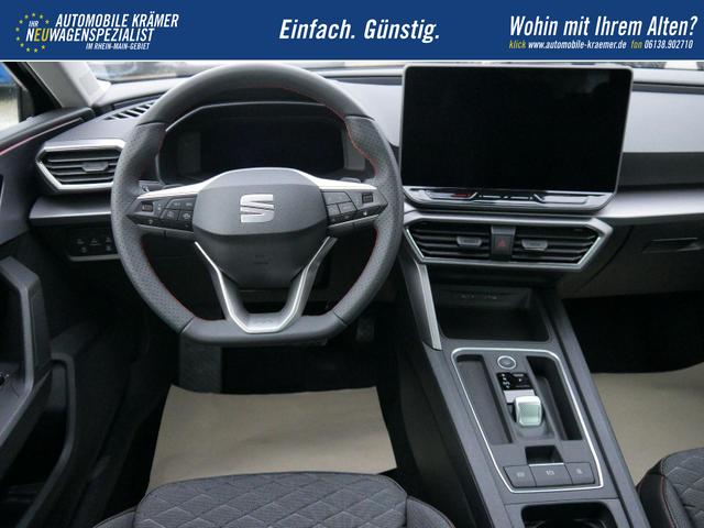Seat Leon Sportstourer FR Kombi 2.0 TDI DSG*NAVI*ACC*PDC*5j-GARANTIE*LED*SHZ*TEMPOMAT*18-ZOLL*SOFORT-VERF&Uuml;GBAR 