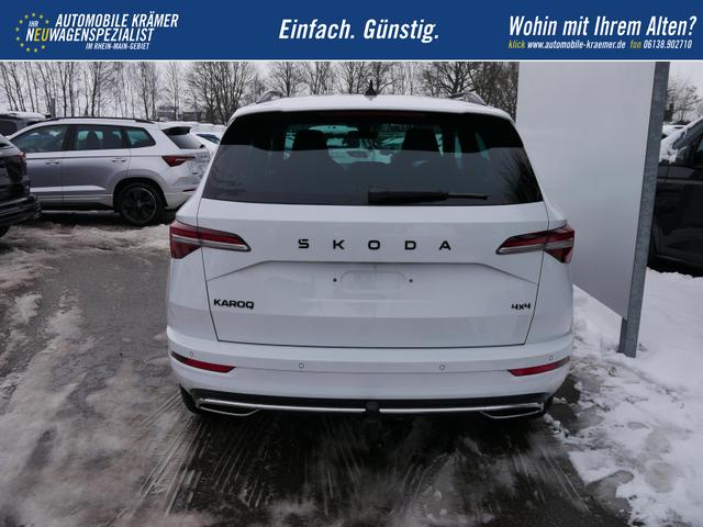 Skoda Karoq Sportline 2.0 TSI 4x4 DSG*AHK*ACC*PDC-HI*LED*SHZ*TEMPOMAT*SMARTLINK 