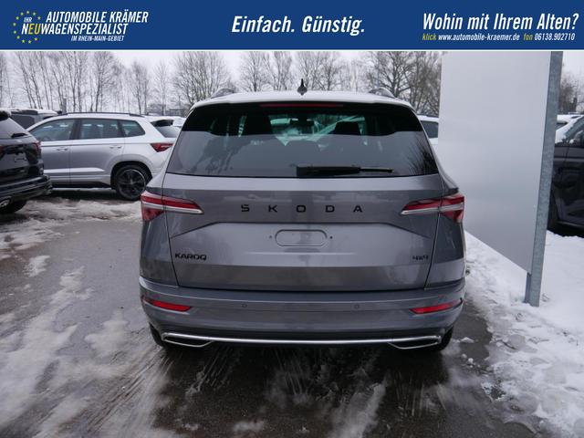 Skoda Karoq Sportline 2.0 TSI 4x4 DSG DSG*KESSY*TEMPOMAT*PDC-HINTEN*SMARTLINK*LED* 