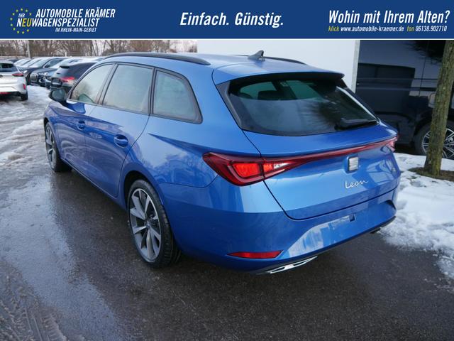 Seat Leon Sportstourer FR 1.5 eTSI Kombi DSG*AHK-SCHWENKBAR*NAVI*TEMPOMAT*3-ZONE KILMAAUTOMATIK 