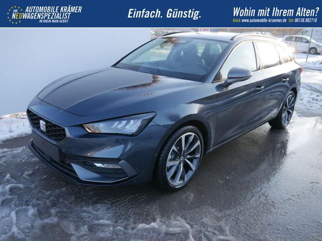 Seat Leon Sportstourer FR Kombi 2.0 TDI DSG*NAVI*ACC*PDC*5j-GARANTIE*LED*SHZ*TEMPOMAT*18-ZOLL*SOFORT-VERF&Uuml;GBAR 