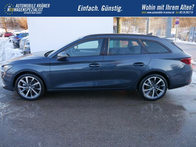 Seat Leon Sportstourer FR Kombi 2.0 TDI DSG*NAVI*ACC*PDC*5j-GARANTIE*LED*SHZ*TEMPOMAT*18-ZOLL*SOFORT-VERF&Uuml;GBAR 