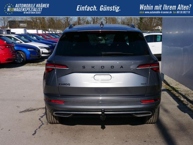 Skoda Karoq Sportline 2.0 TSI 4x4 DSG DSG*ACC*AHK-SCHWENKBAR*PDC-HINTEN*KESSY*LENKRADHEIZUNG* 